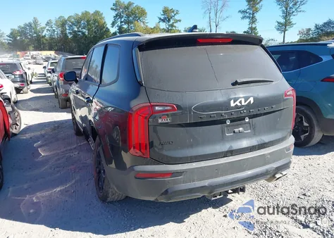 2022 Kia Telluride Sx z USA, uszkodzony, nr VIN 5XYP5DHC7NG205077